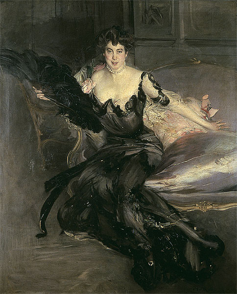 Portrait of a Lady Mrs Lionel Phillips 1903, Giovanni Boldini