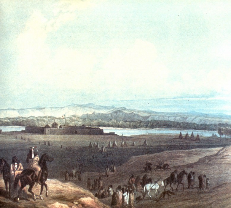 Fort Union on the Missouri KarlBodmer, Karl Bodmer