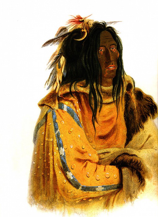 Mehkskeme-Sukahs Blackfoot Chief KarlBodmer, Karl Bodmer