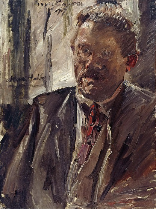 Portrait of Max Halbe
