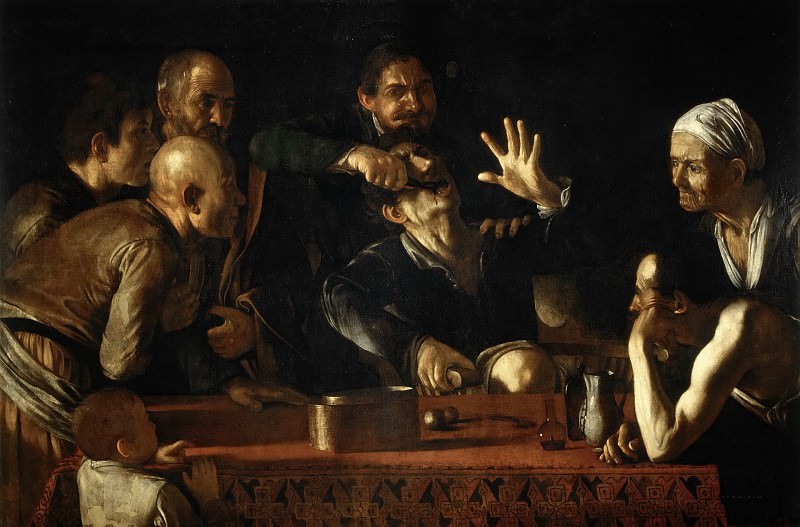 Tooth Puller , Michelangelo Merisi da Caravaggio