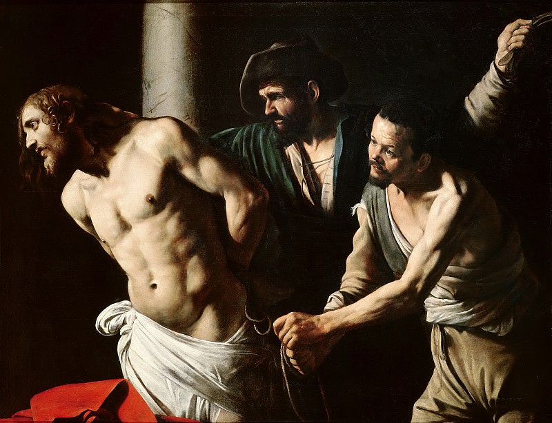 The Flagellation of Christ , Michelangelo Merisi da Caravaggio
