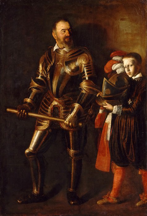 Portrait of Alof de Wignacourt and his Page, Michelangelo Merisi da Caravaggio