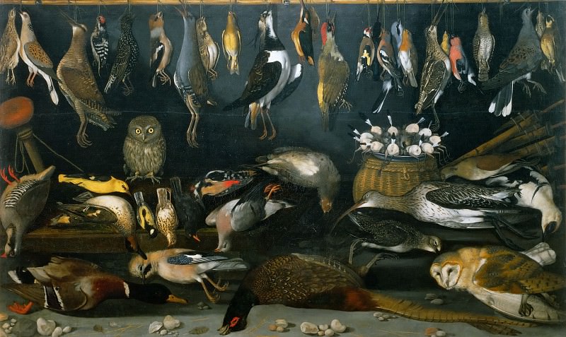 Натюрморт с битой птицей , Микеланджело Меризи да Караваджо