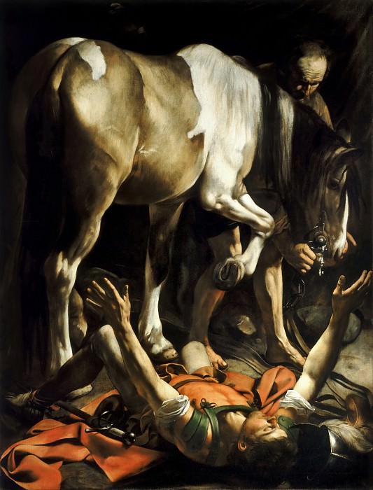 Conversion of Saint Paul on the Road to Damascus, Michelangelo Merisi da Caravaggio
