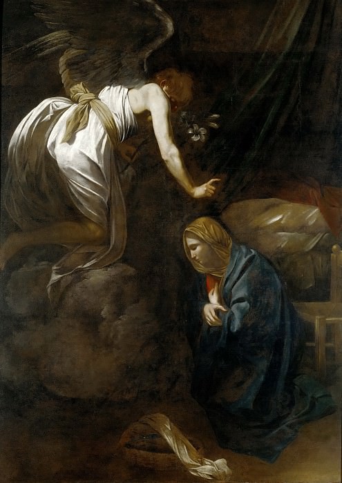 Annunciation, Michelangelo Merisi da Caravaggio