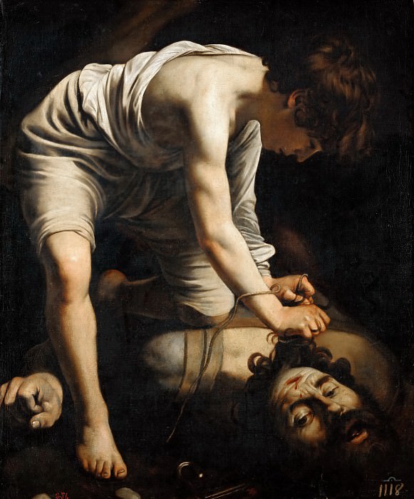 David and Goliath, Michelangelo Merisi da Caravaggio