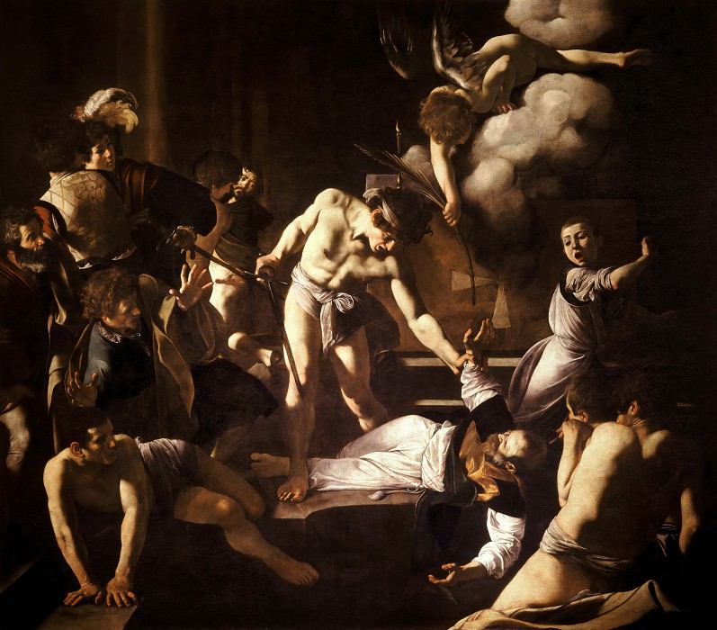 Martyrdom of Saint Matthew, Michelangelo Merisi da Caravaggio