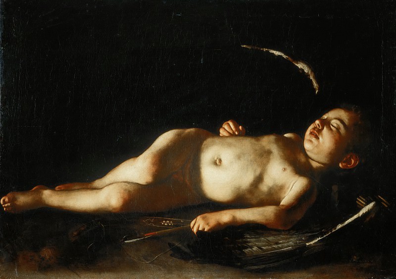 Sleeping Cupid, Michelangelo Merisi da Caravaggio