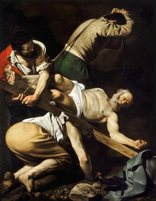 The Martyrdom of Saint Peter, Michelangelo Merisi da Caravaggio