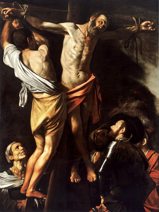 Crucifixion of Saint Andrew, Michelangelo Merisi da Caravaggio