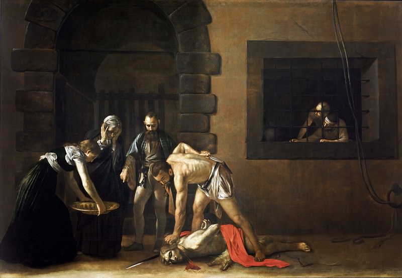 Beheading of Saint John the Baptist, Michelangelo Merisi da Caravaggio