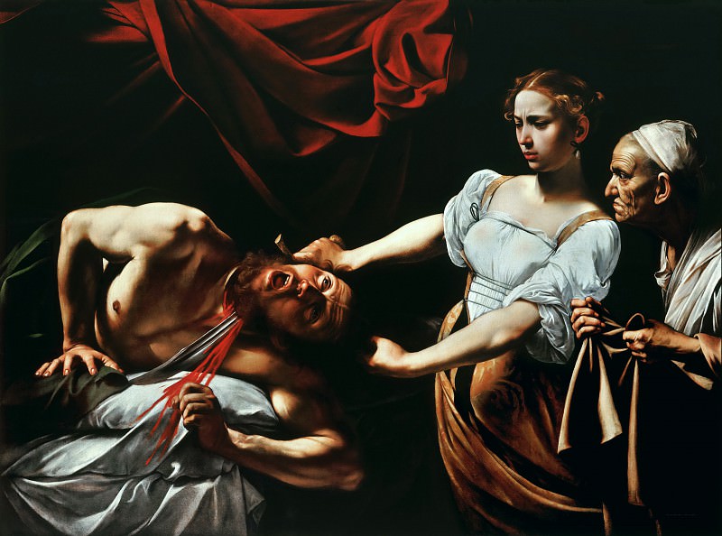Judith and Holofernes, Michelangelo Merisi da Caravaggio
