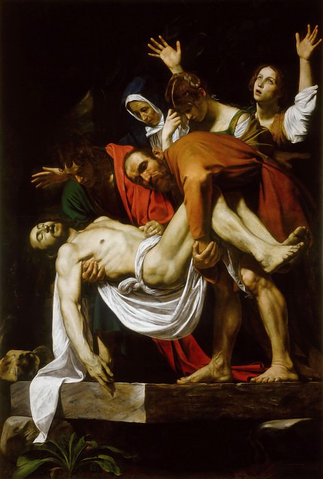 Погребение Хриcта, Микеланджело Меризи да Караваджо