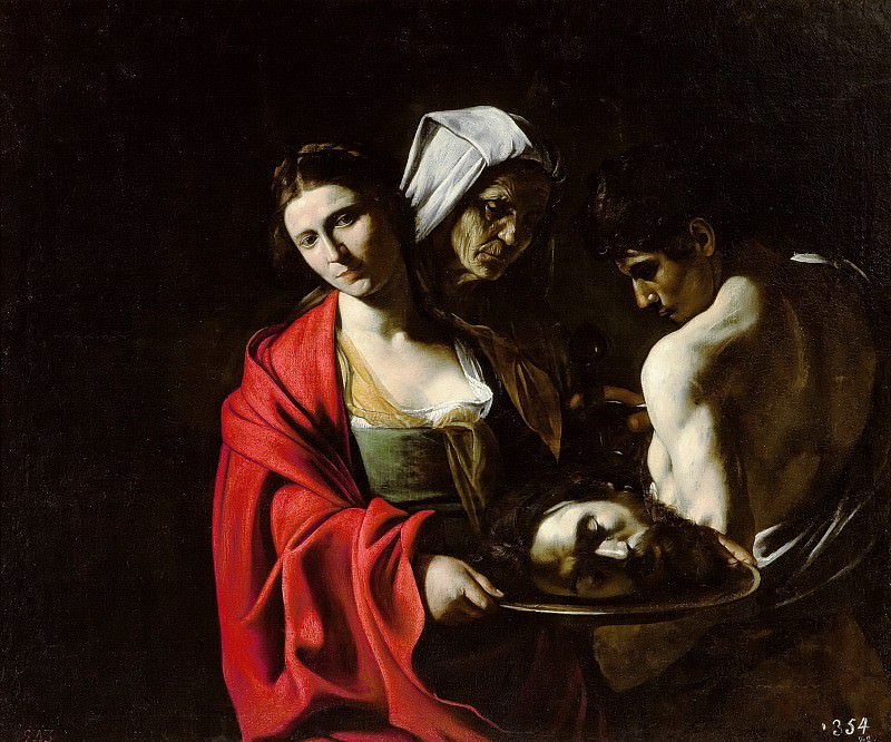 Salome with the Head of John the Baptist, Michelangelo Merisi da Caravaggio