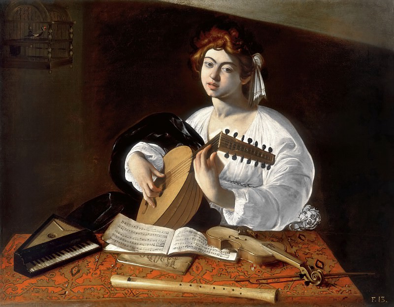 Lute Player, Michelangelo Merisi da Caravaggio