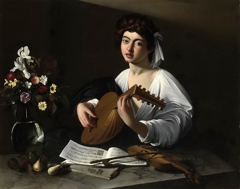 Lute Player, Michelangelo Merisi da Caravaggio