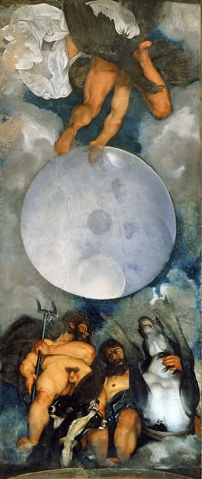 Jupiter, Neptune and Pluto, Michelangelo Merisi da Caravaggio