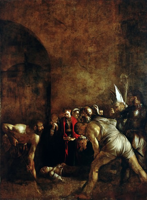 Burial of Saint Lucy, Michelangelo Merisi da Caravaggio