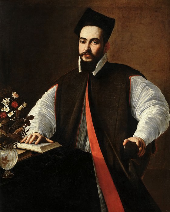 Portrait of Pope Urban VIII , Michelangelo Merisi da Caravaggio