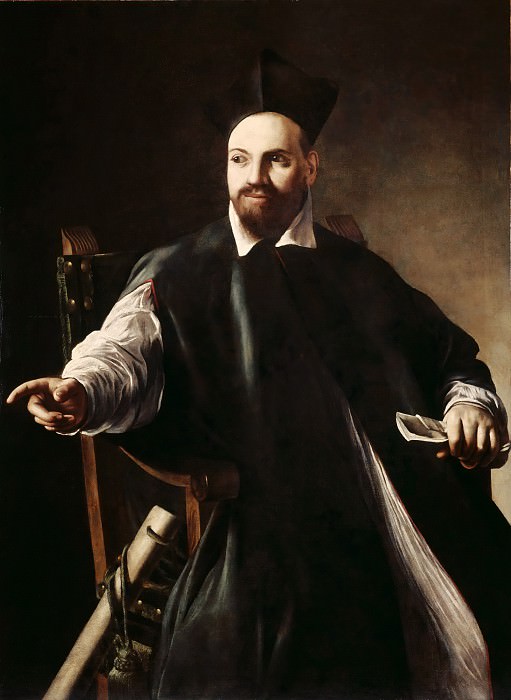 Portrait of Maffeo Barberini, Michelangelo Merisi da Caravaggio