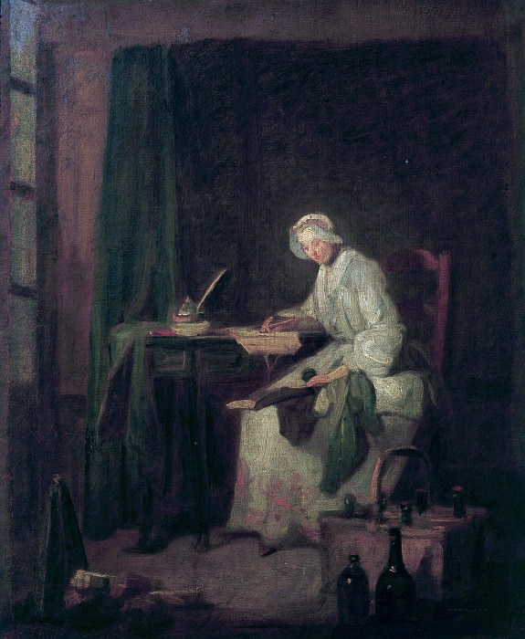 The Ledger, Jean Baptiste Siméon Chardin