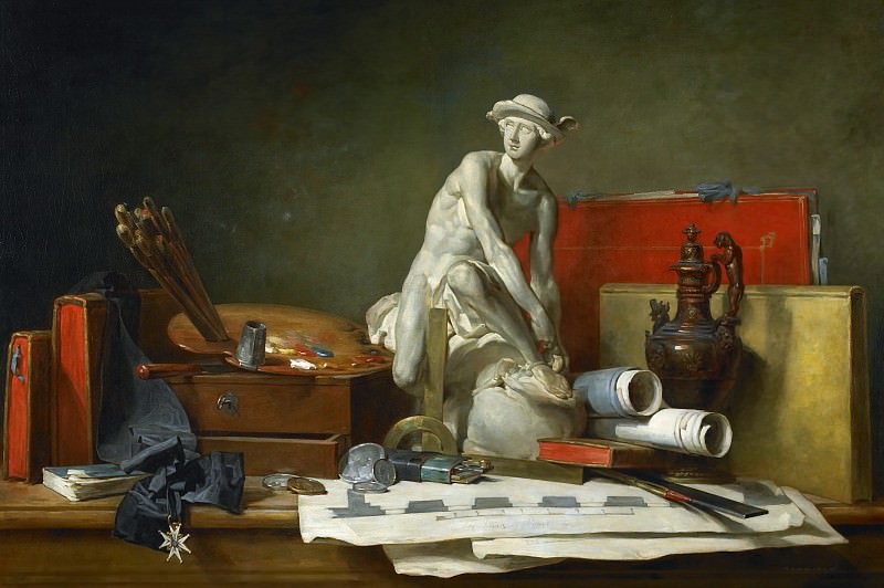 The Attributes of the Arts and the Rewards Which Are Accorded Them, Jean Baptiste Siméon Chardin