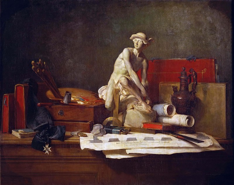 The Attributes of the Arts and their Rewards, Jean Baptiste Siméon Chardin