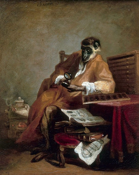 Monkey Antiquarian, Jean Baptiste Siméon Chardin