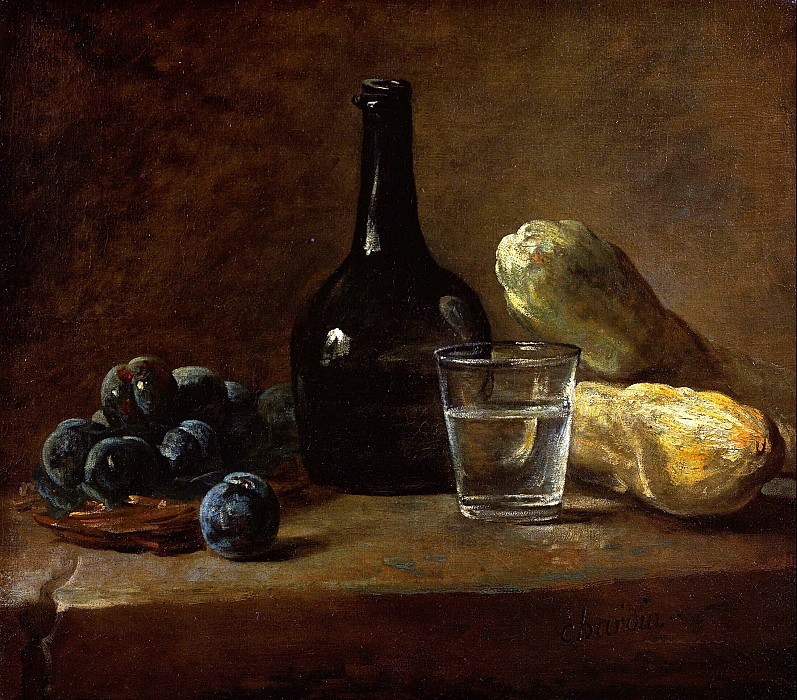 Still Life with Plums