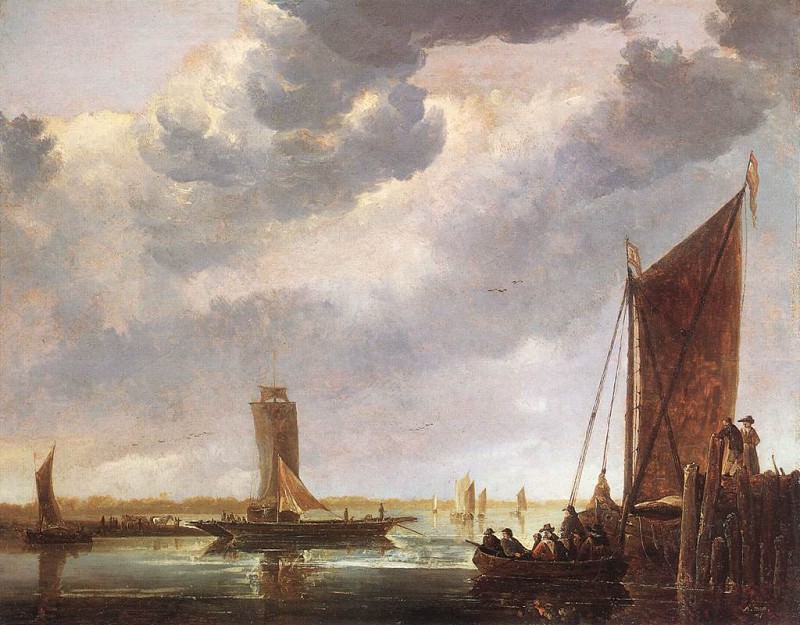 The Ferry Boat, Aelbert Cuyp