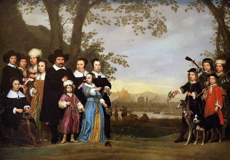 Family portrait, Aelbert Cuyp