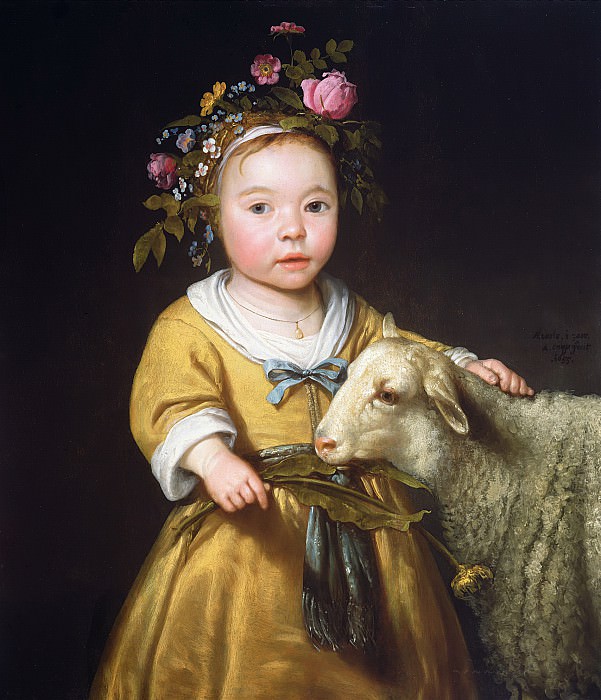 Girl with sheep, Aelbert Cuyp