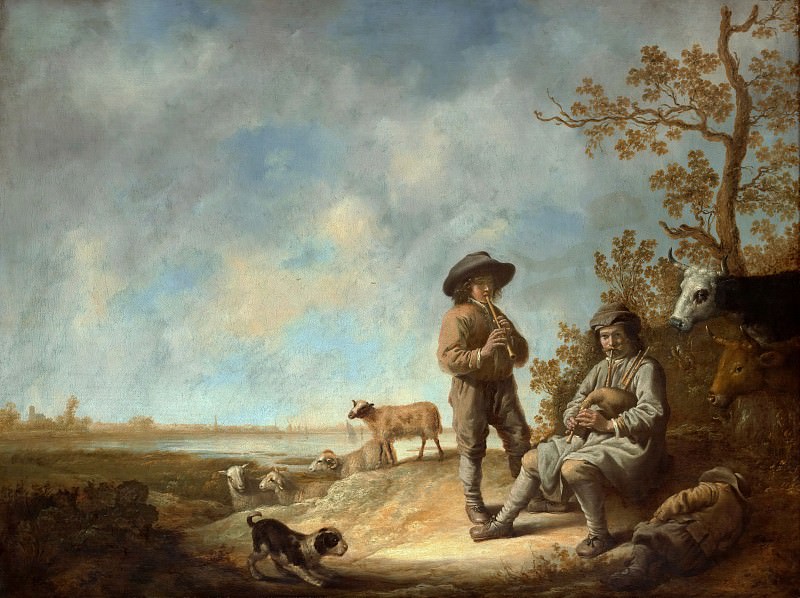 Musical Shepherds, Aelbert Cuyp