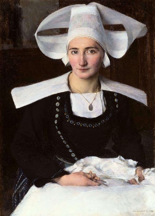 Женщина из Бретани, Паскаль Адольф Жан Даньян-Бувре