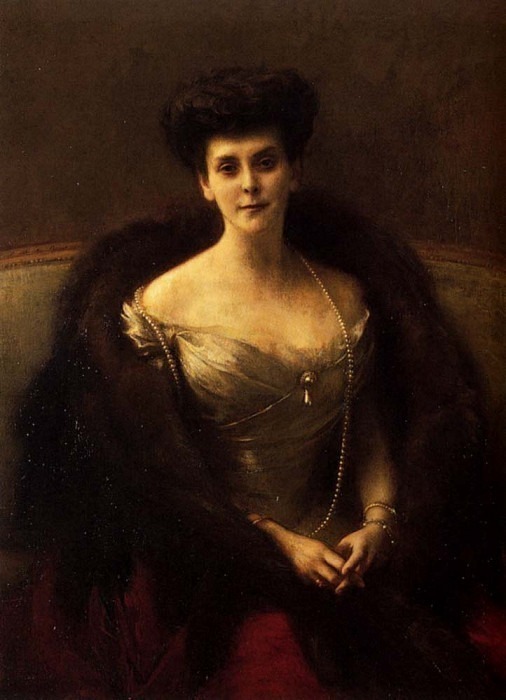 Portrait of Countess Gogenfelzen, Pascal Adolphe Jean Dagnan-Bouveret