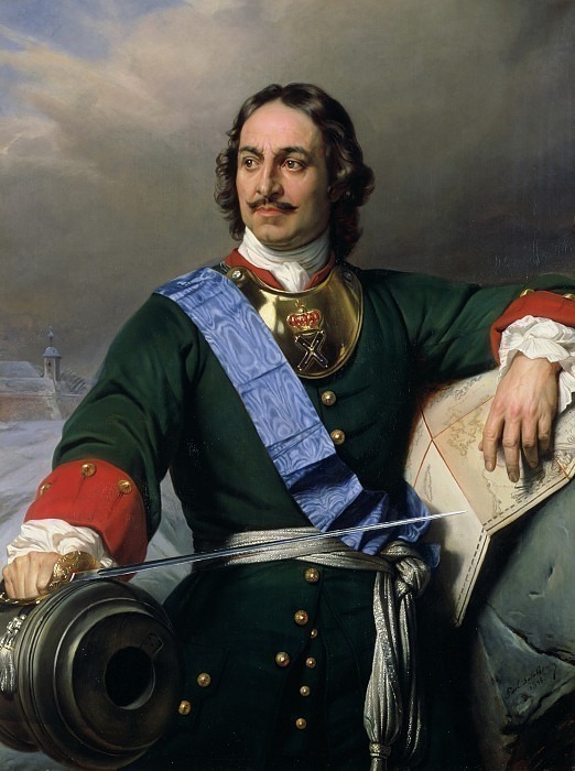 Поль Деларош – Пётр I Великий, император России, 1838.