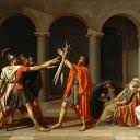 The Oath of the Horatii, Jacques-Louis David