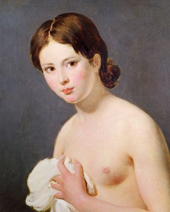 Портрет девушки , Жак-Луи Давид