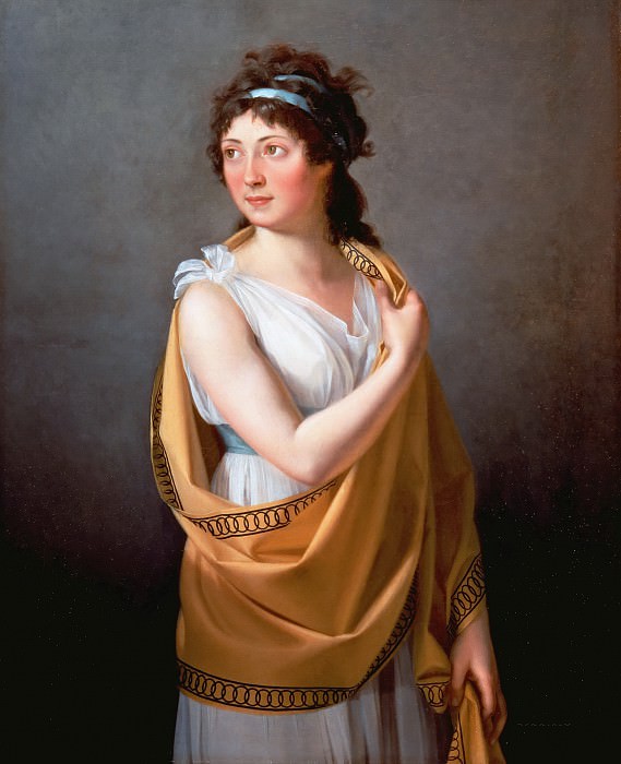 Portrait of a woman , Jacques-Louis David