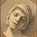 Head of the Dead Marat, Jacques-Louis David