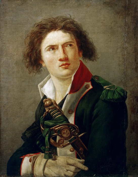 Lazare Hoche, Jacques-Louis David