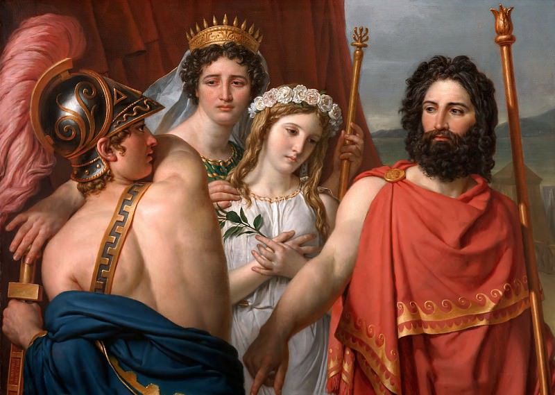 The Anger of Achilles, Jacques-Louis David