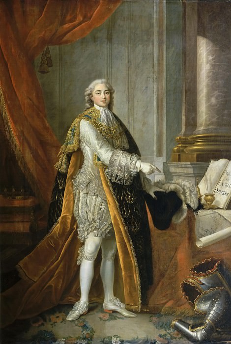 Louis-Stanislas-Xavier de France , comte de Provence, Francois-Hubert Drouais