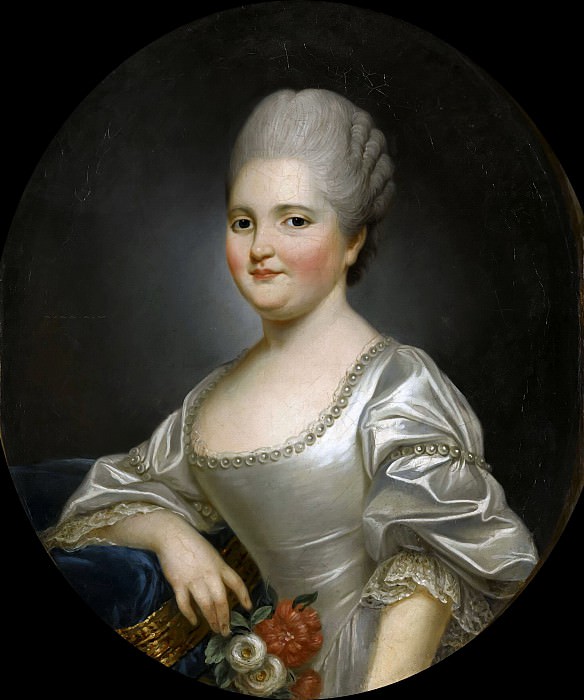 Clotildee de France , Francois-Hubert Drouais