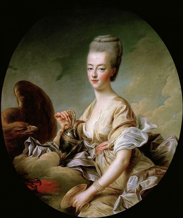 Дофина Мария-Антуанетта , в образе Гебы