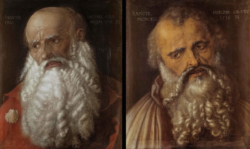 The apostles James and Philip, Albrecht Dürer