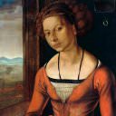 Portrait of a woman with braided hair, Albrecht Dürer