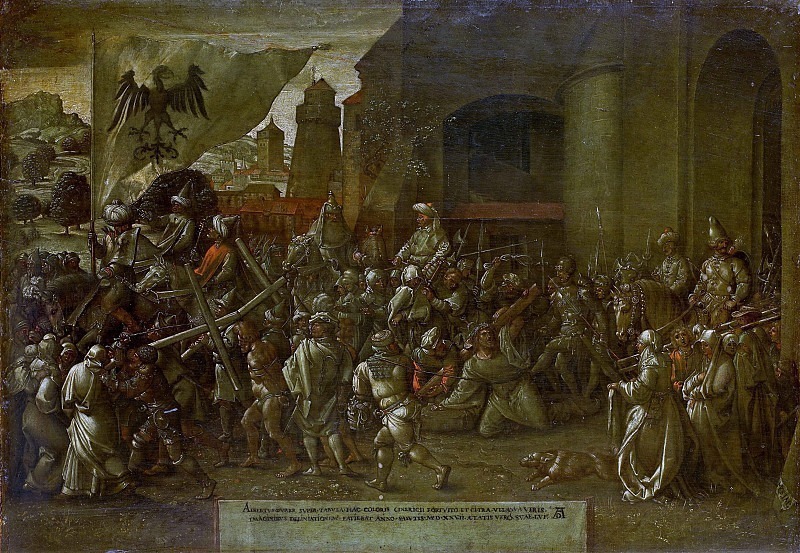 Ascent to Calvary, Albrecht Dürer