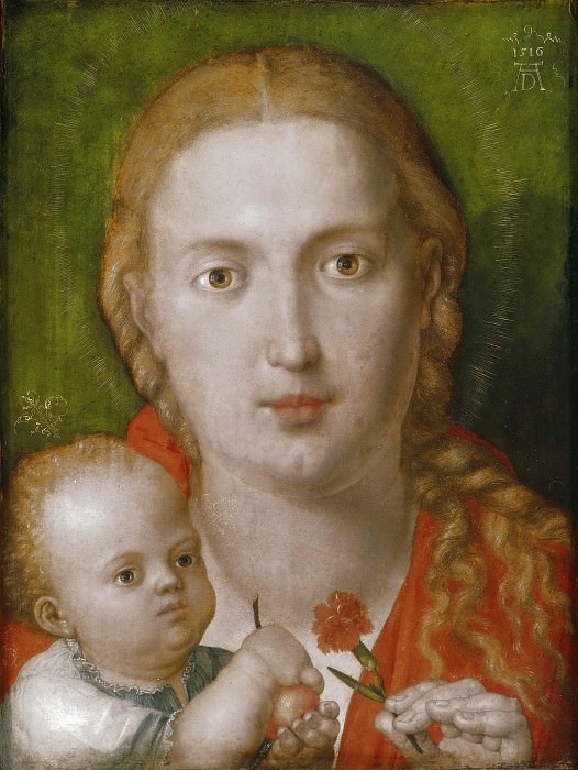 The Madonna of the Carnation, Albrecht Dürer